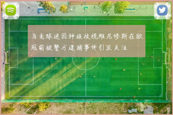 马竞球迷因种族歧视维尼修斯在欧冠前被警方逮捕事件引发关注