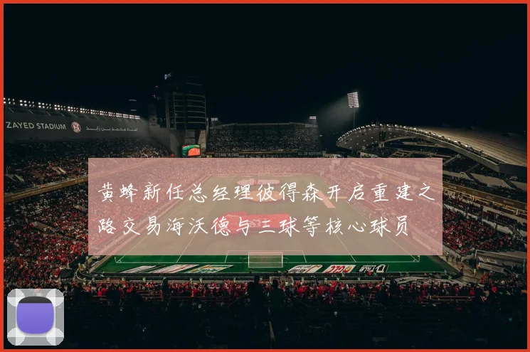 黄蜂新任总经理彼得森开启重建之路交易海沃德与三球等核心球员